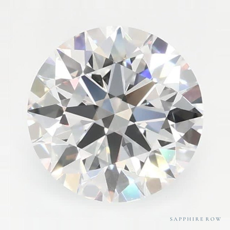 0.77 ct lab-grown diamond, round cut | Sapphire Row · cut7