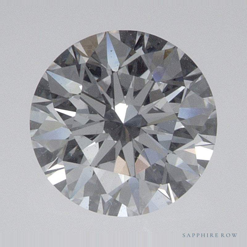0.77 ct lab-grown diamond, round cut | Sapphire Row · cut6