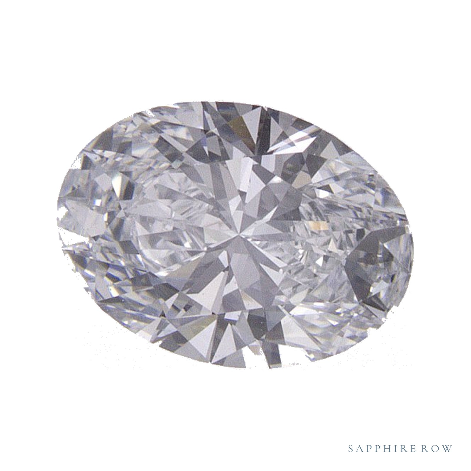 0.76 ct Oval Lab-Grown Diamond – D VS1 — Sapphire Row · cut · cut3 · cut4