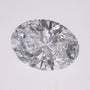 0.76 ct lab-grown diamond, oval cut | Sapphire Row · cut7