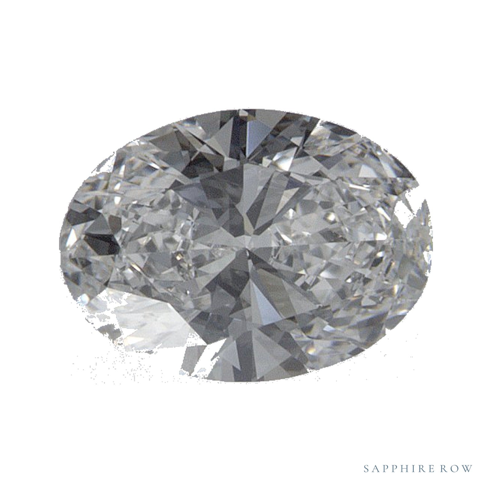 0.76 ct Oval Lab-Grown Diamond – D VVS1 — Sapphire Row · cut · cut3 · cut4