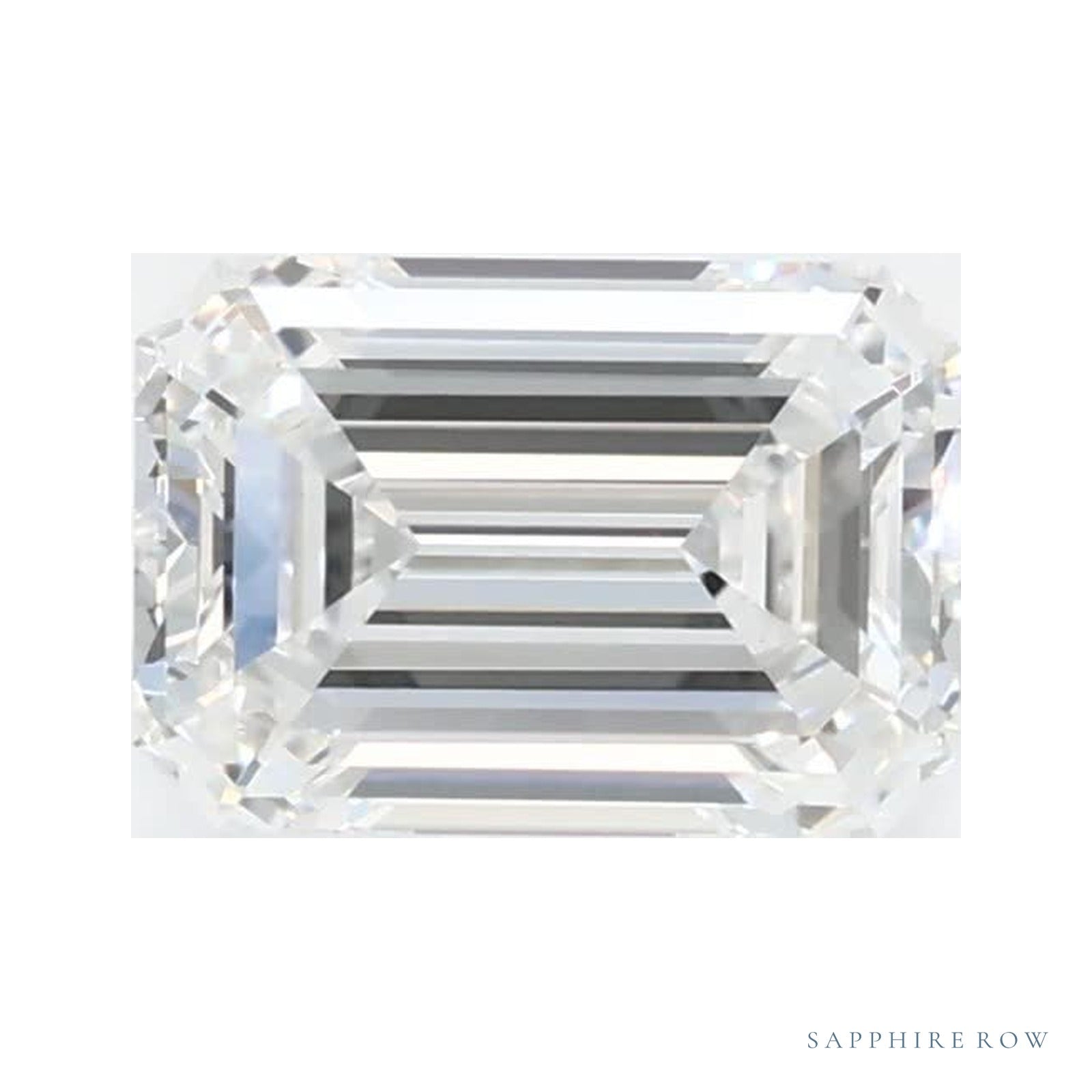 0.75 ct Emerald Lab-Grown Diamond – D VVS2 — Sapphire Row · cut · cut3 · cut4