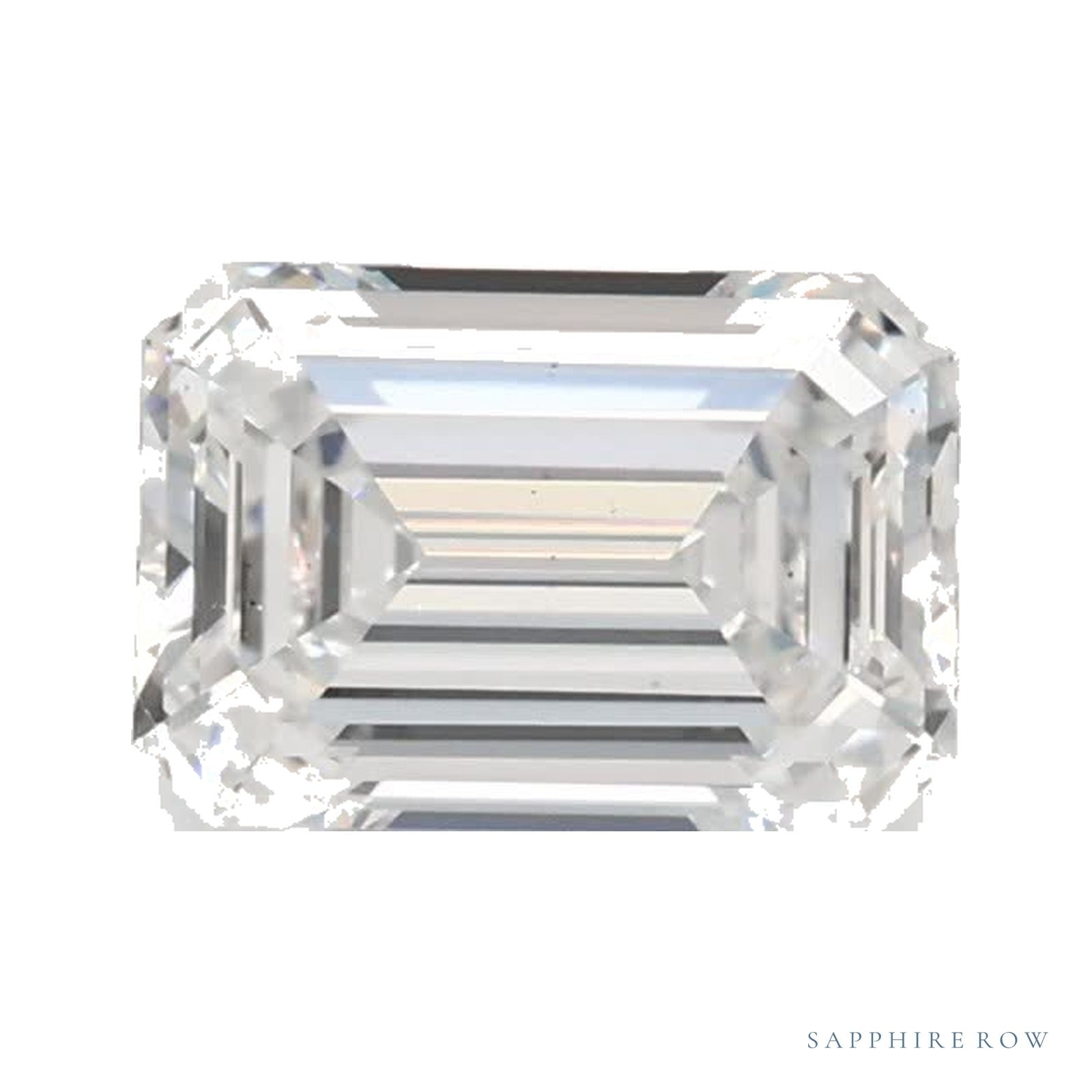 0.74 ct Emerald Lab-Grown Diamond – D VS2 — Sapphire Row · cut · cut3 · cut4