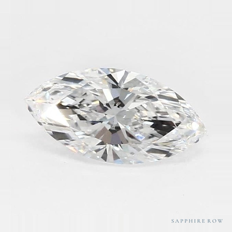 0.74 ct lab-grown diamond, marquise cut | Sapphire Row · cut7