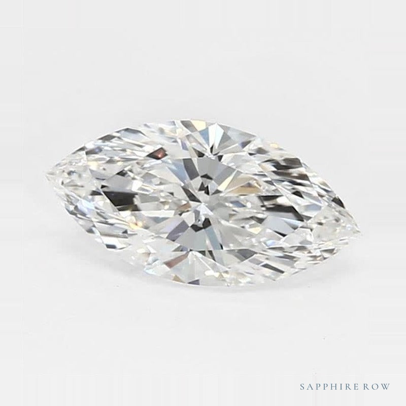 0.74 ct lab-grown diamond, marquise cut | Sapphire Row · cut7