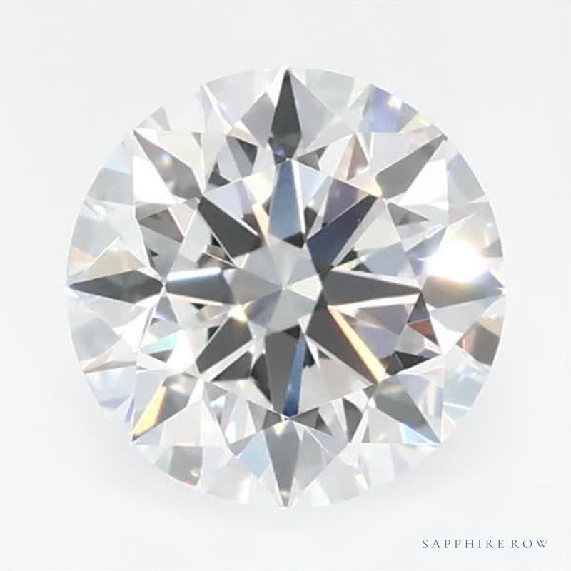 0.74 ct lab-grown diamond, round cut | Sapphire Row · cut6