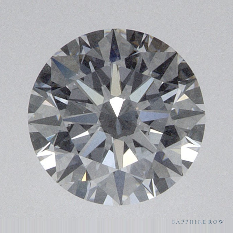 0.74 ct lab-grown diamond, round cut | Sapphire Row · cut6