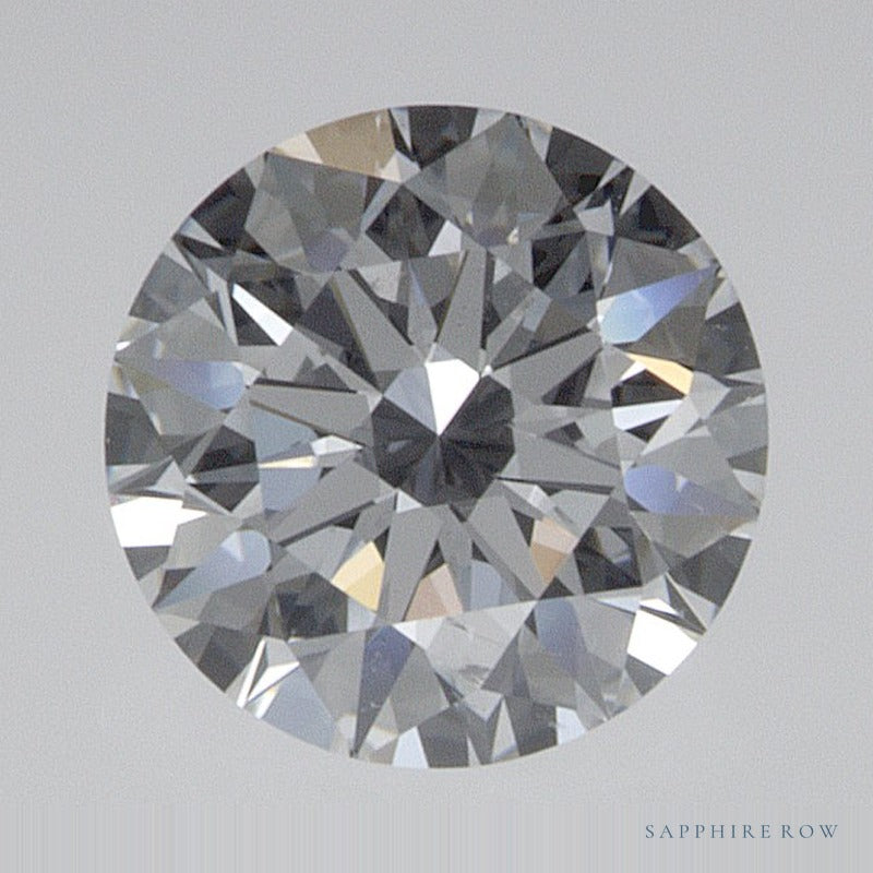 0.74 ct lab-grown diamond, round cut | Sapphire Row · cut7