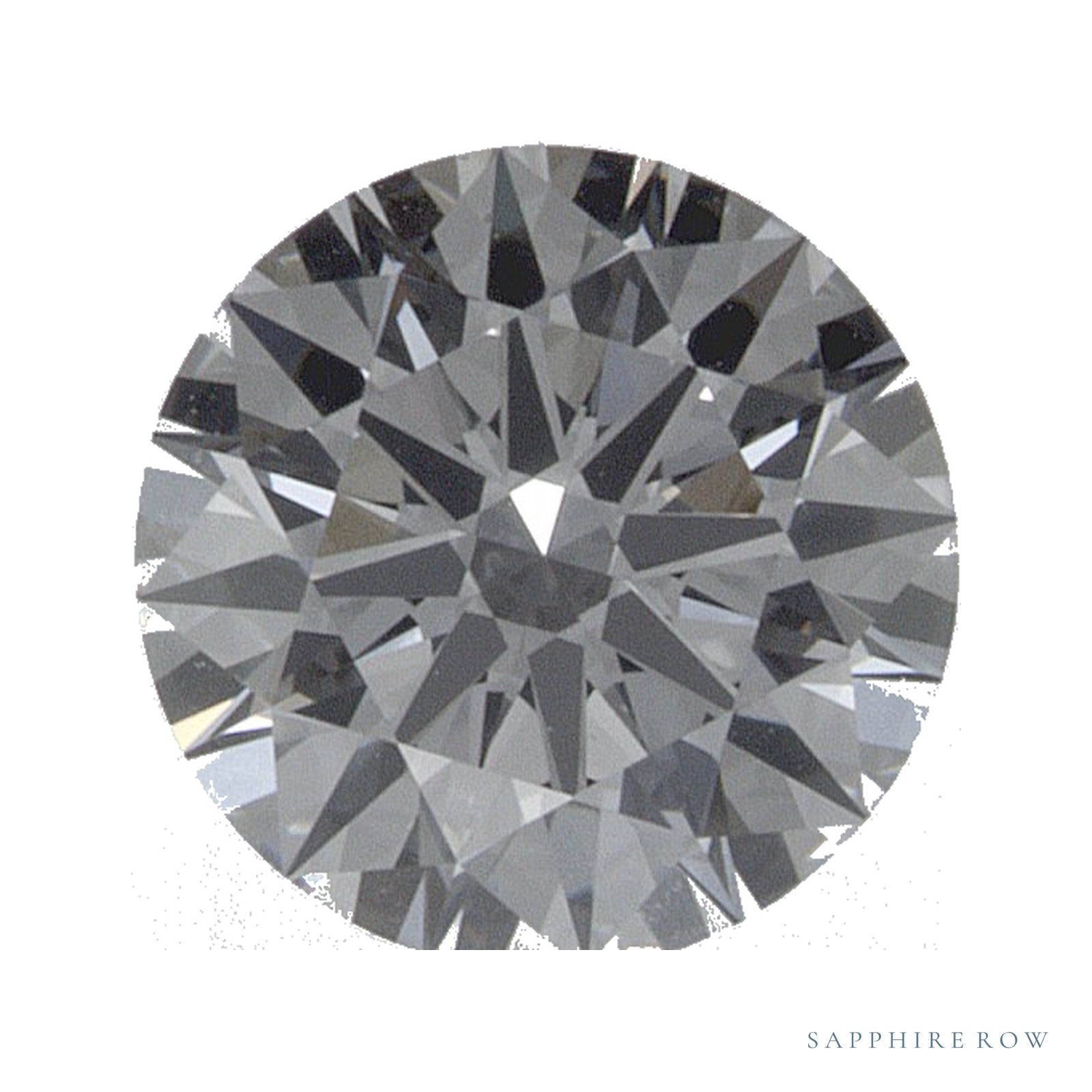 0.74 ct Round Lab-Grown Diamond – D VVS1 — Sapphire Row · cut · cut3 · cut4
