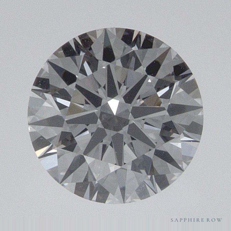0.74 ct lab-grown diamond, round cut | Sapphire Row · cut6