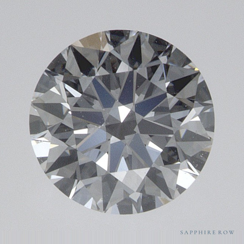 0.74 ct lab-grown diamond, round cut | Sapphire Row · cut6