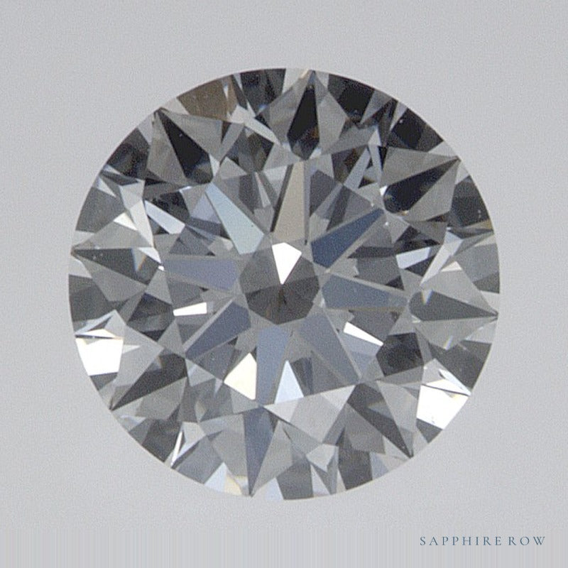 0.74 ct lab-grown diamond, round cut | Sapphire Row · cut7