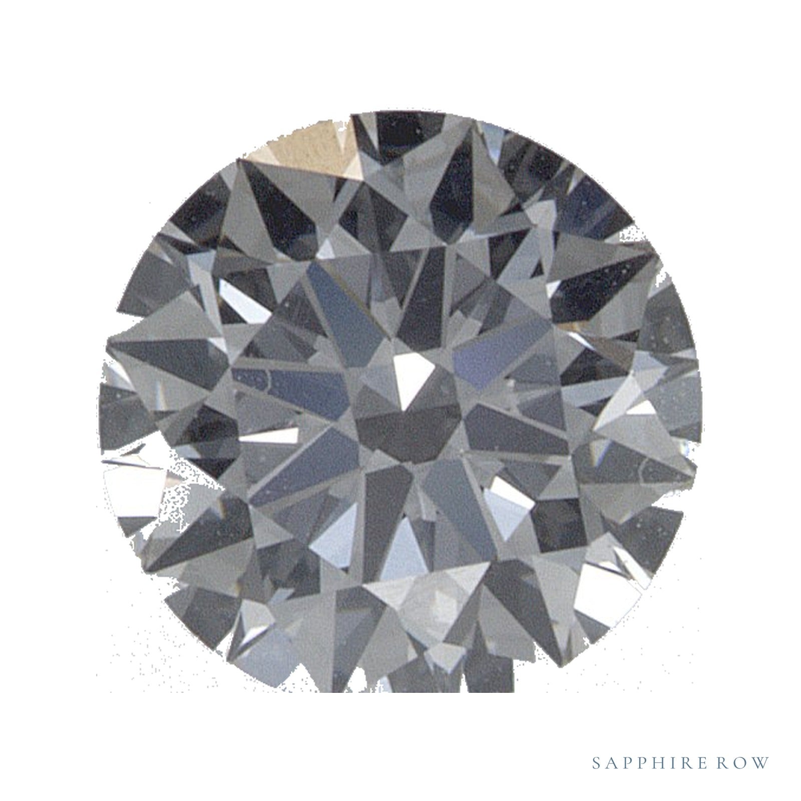 0.74 ct Round Lab-Grown Diamond – D VVS1 — Sapphire Row · cut · cut3 · cut4