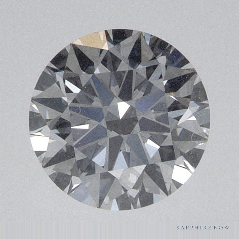 0.74 ct lab-grown diamond, round cut | Sapphire Row · cut6