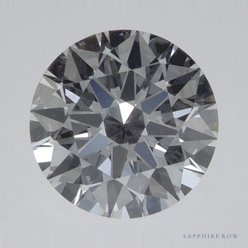 0.74 ct lab-grown diamond, round cut | Sapphire Row · cut7