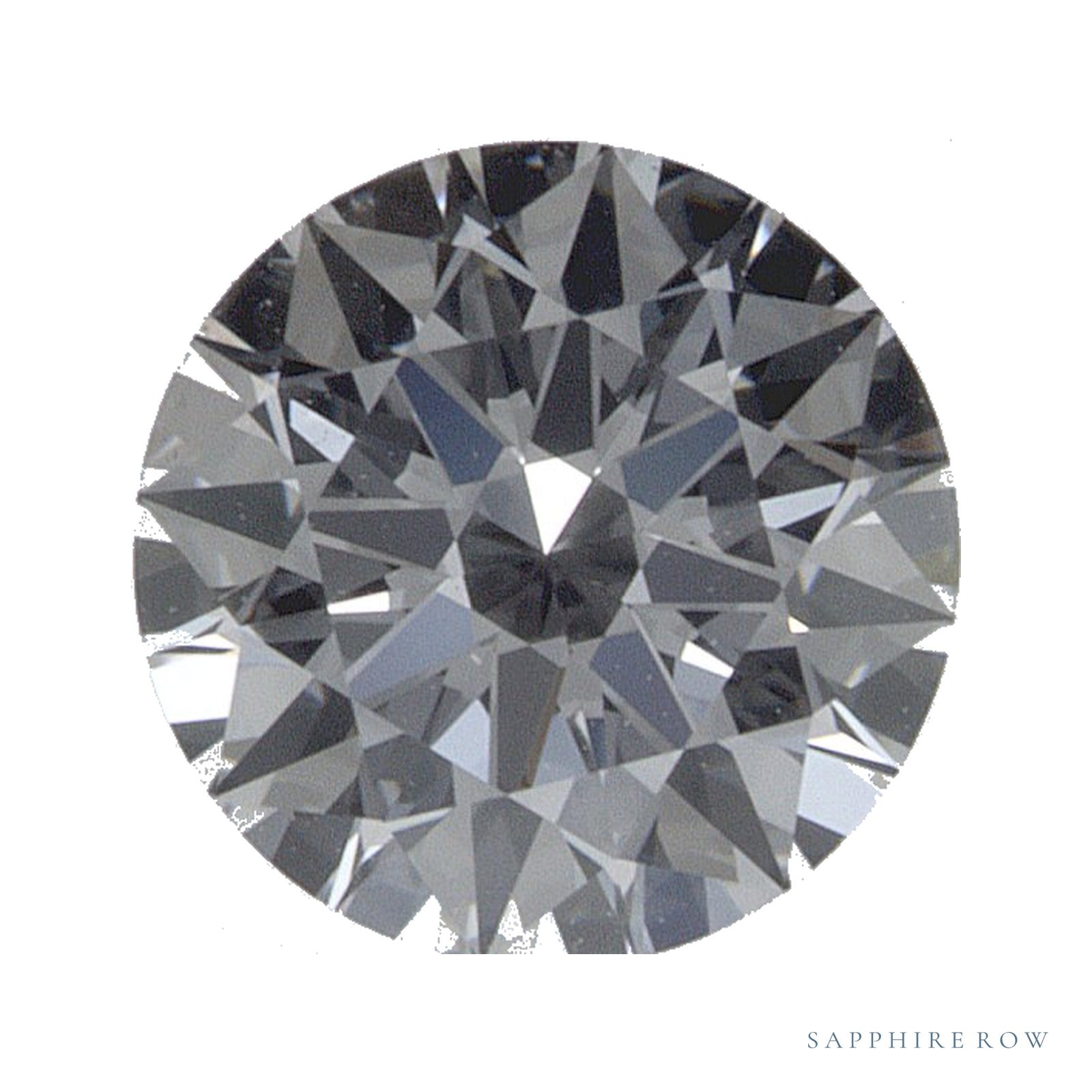 0.74 ct Round Lab-Grown Diamond – D VVS1 — Sapphire Row · cut · cut3 · cut4