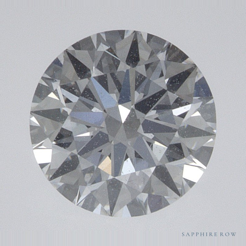 0.74 ct lab-grown diamond, round cut | Sapphire Row · cut7