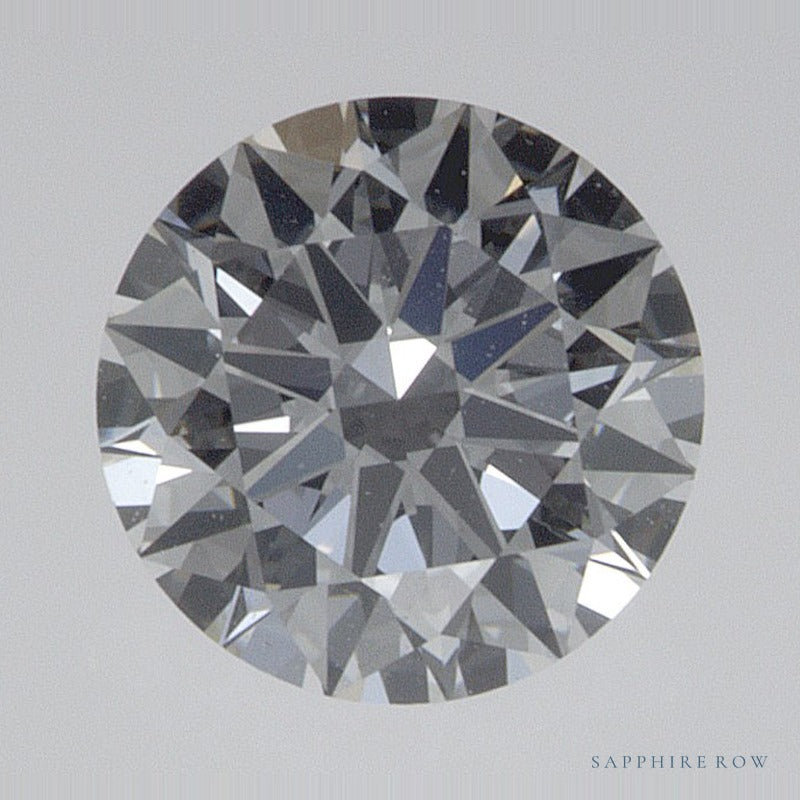 0.74 ct lab-grown diamond, round cut | Sapphire Row · cut6