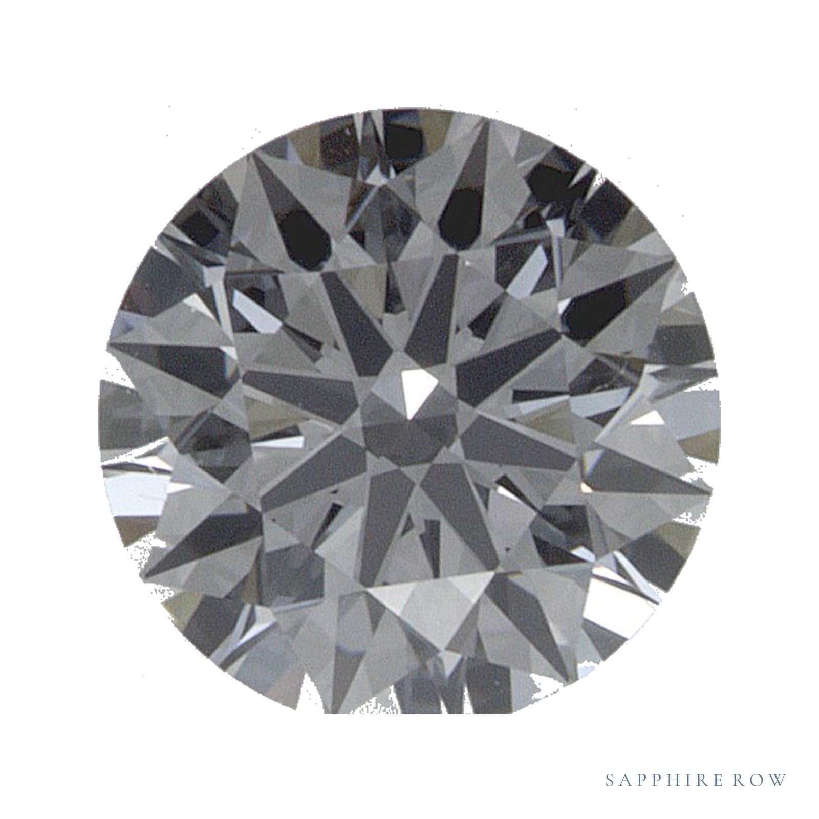 0.74 ct Round Lab-Grown Diamond – D VVS1 — Sapphire Row · cut · cut3 · cut4