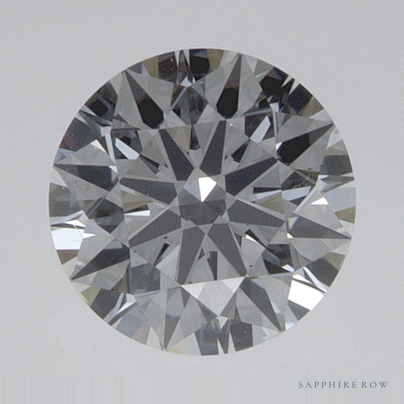 0.74 ct lab-grown diamond, round cut | Sapphire Row · cut7