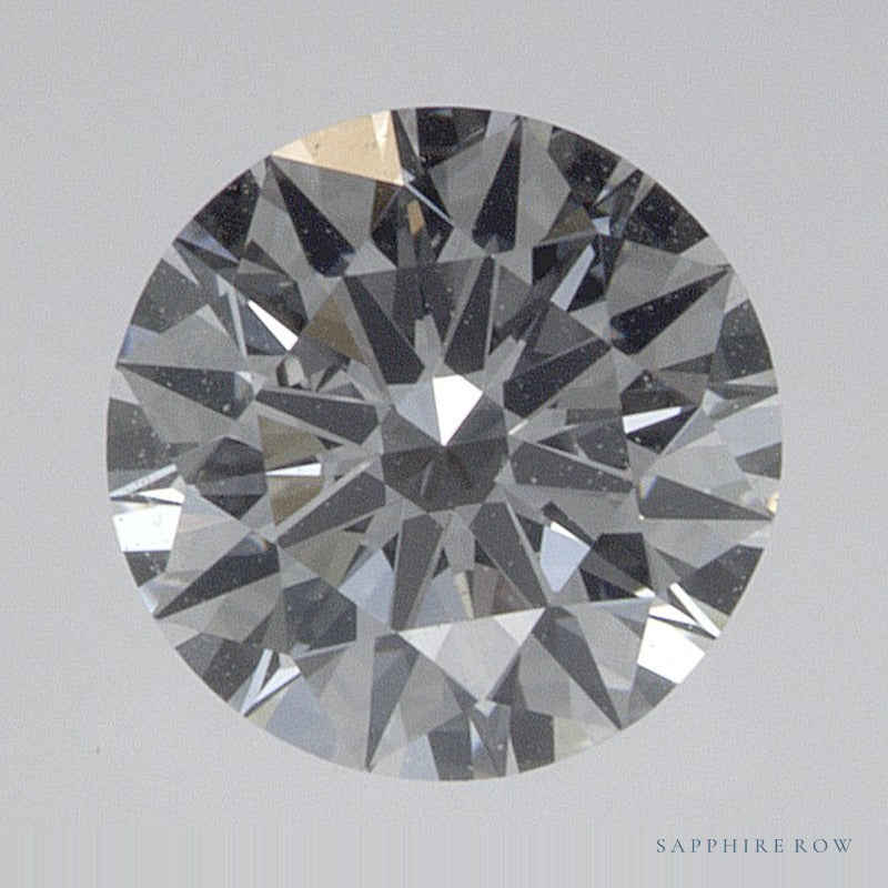 0.74 ct lab-grown diamond, round cut | Sapphire Row · cut6