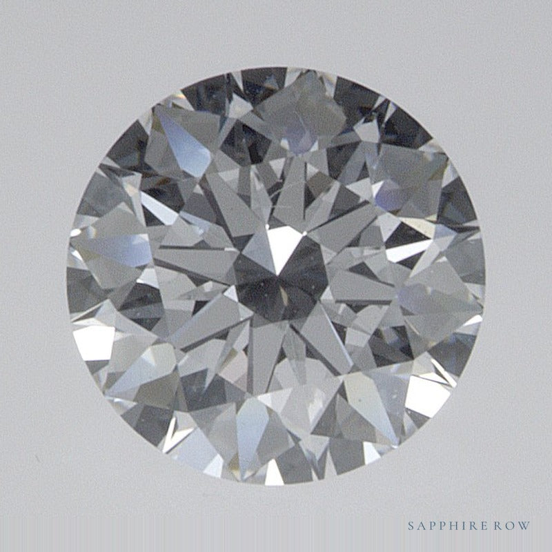 0.74 ct lab-grown diamond, round cut | Sapphire Row · cut6