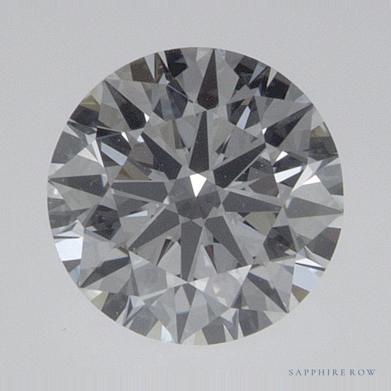 0.74 ct lab-grown diamond, round cut | Sapphire Row · cut6