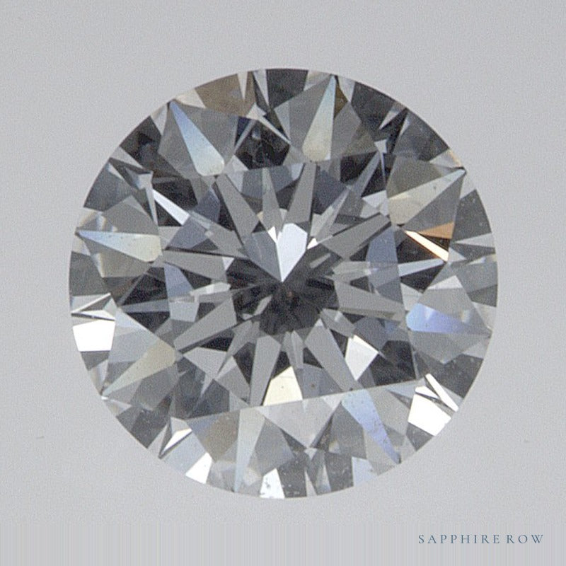 0.74 ct lab-grown diamond, round cut | Sapphire Row · cut7