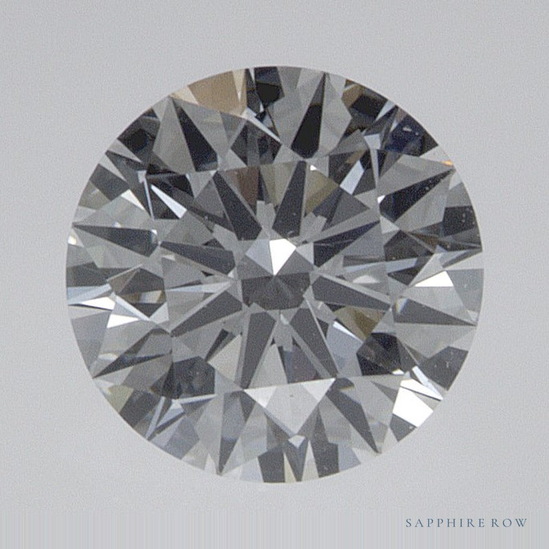 0.74 ct lab-grown diamond, round cut | Sapphire Row · cut6