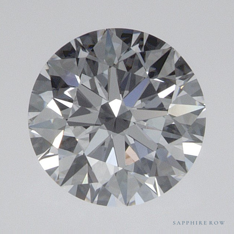 0.74 ct lab-grown diamond, round cut | Sapphire Row · cut6