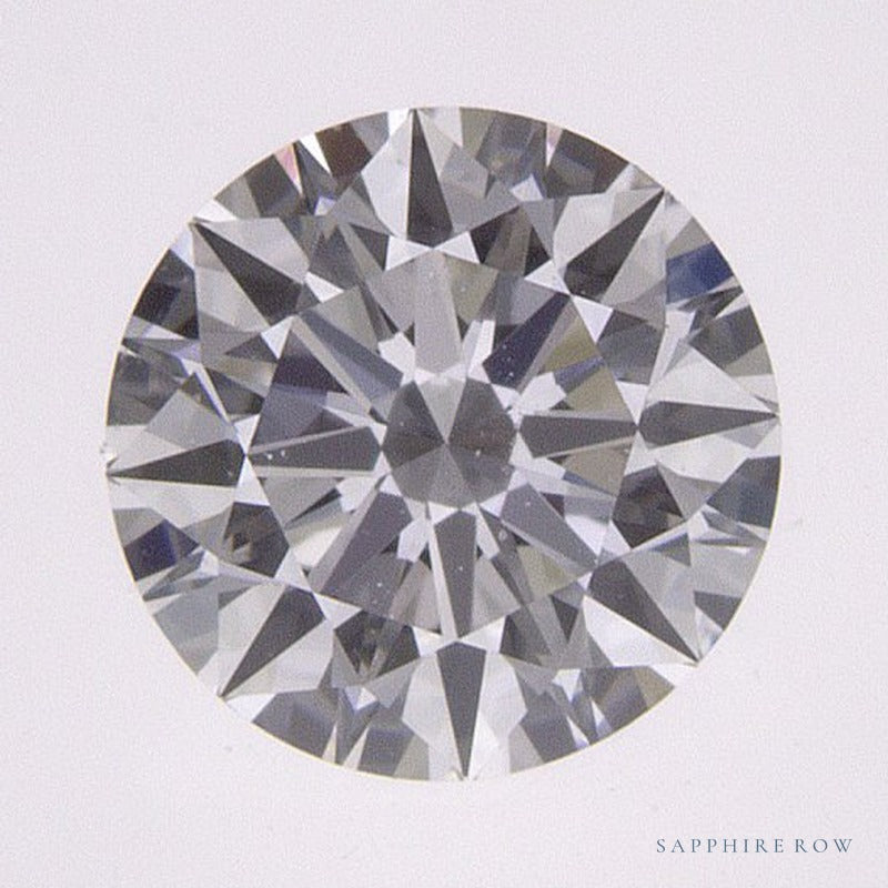 0.74 ct lab-grown diamond, round cut | Sapphire Row · cut6