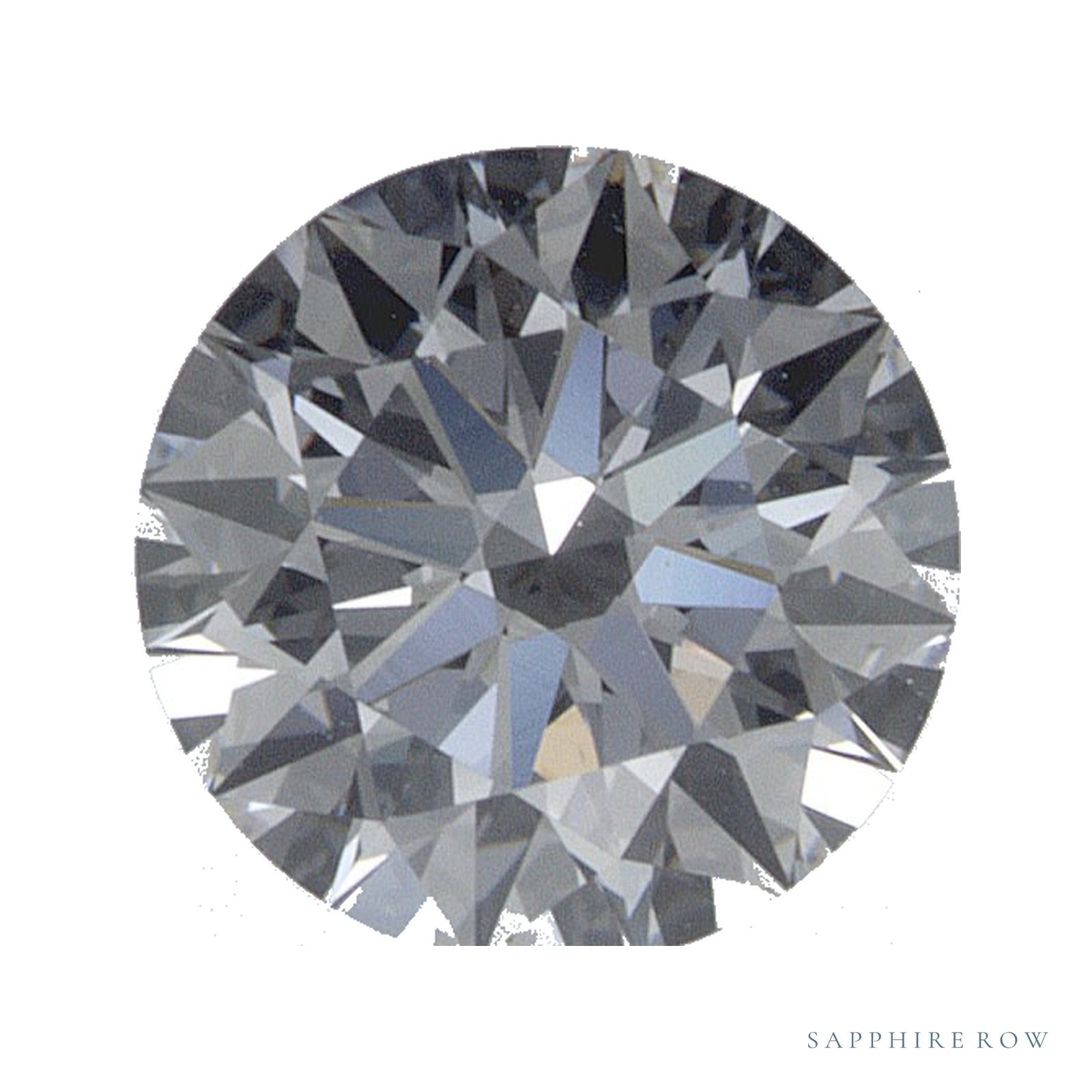 0.74 ct Round Lab-Grown Diamond – D VVS1 — Sapphire Row · cut · cut3 · cut4