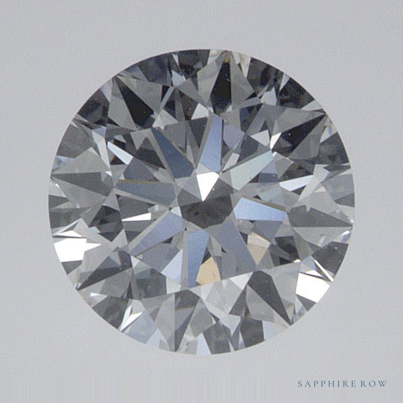 0.74 ct lab-grown diamond, round cut | Sapphire Row · cut6