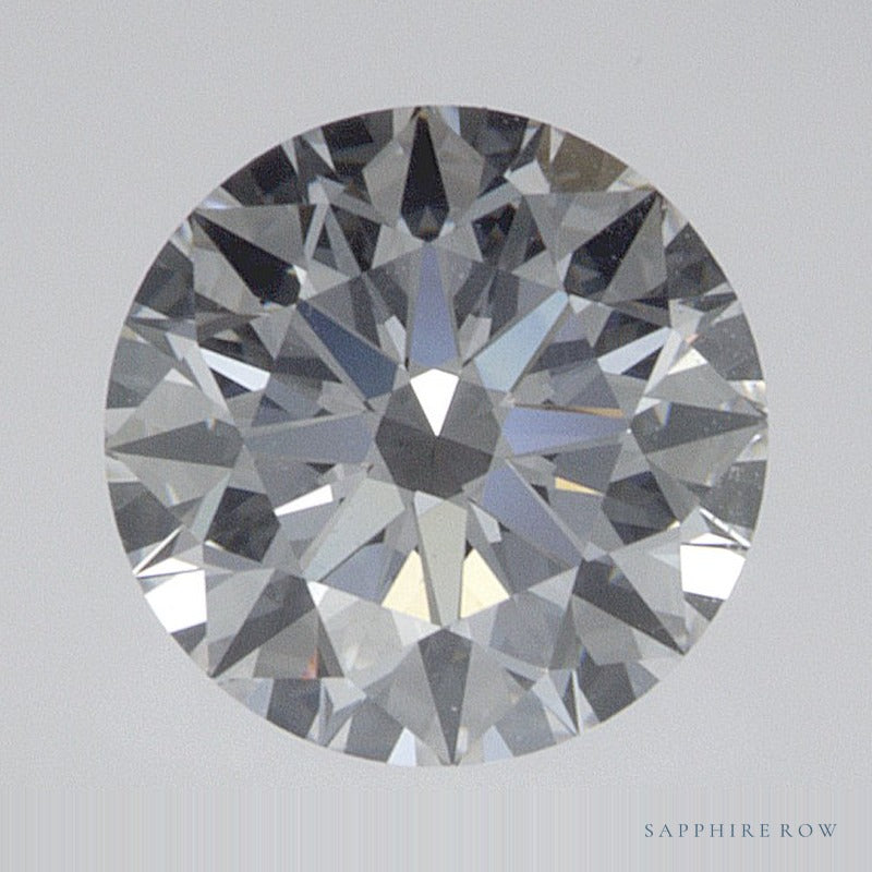 0.74 ct lab-grown diamond, round cut | Sapphire Row · cut6