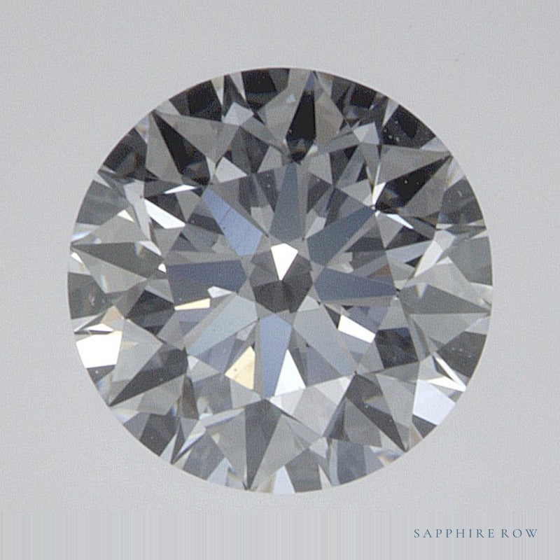 0.74 ct lab-grown diamond, round cut | Sapphire Row · cut6