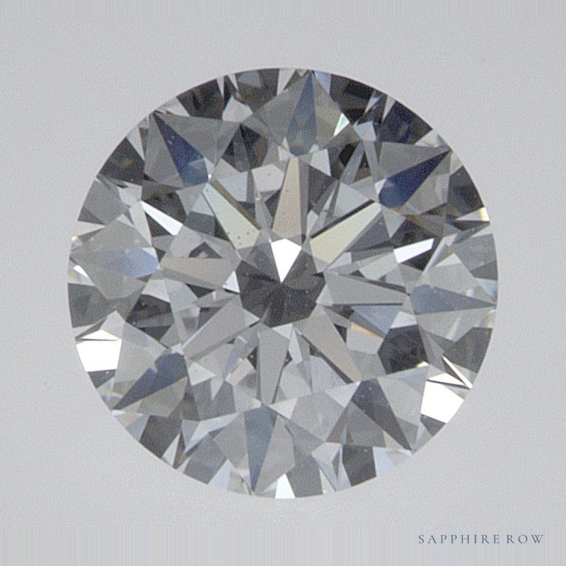 0.74 ct lab-grown diamond, round cut | Sapphire Row · cut6