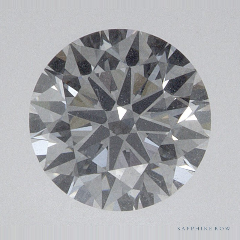 0.74 ct lab-grown diamond, round cut | Sapphire Row · cut6