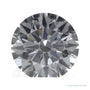 0.74 ct lab-grown diamond, round cut | Sapphire Row · cut4