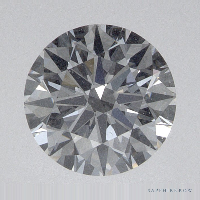 0.74 ct lab-grown diamond, round cut | Sapphire Row · cut6