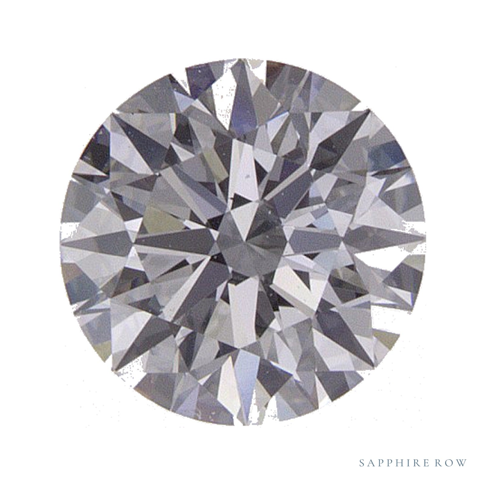 0.74 ct Round Lab-Grown Diamond – D VVS1 — Sapphire Row · cut · cut3 · cut4