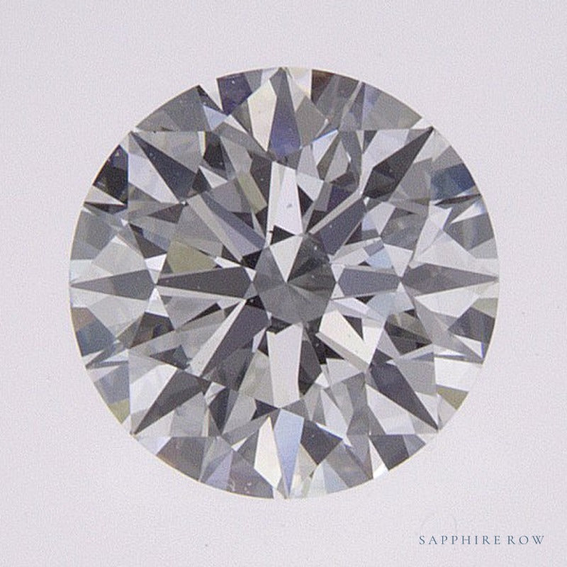 0.74 ct lab-grown diamond, round cut | Sapphire Row · cut7