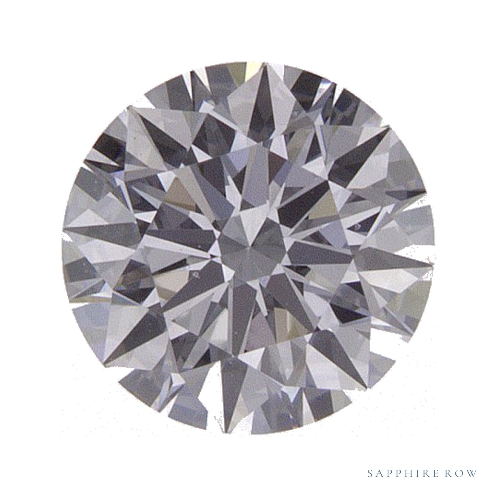 0.74 ct Round Lab-Grown Diamond – D VVS1 — Sapphire Row · cut · cut3 · cut4