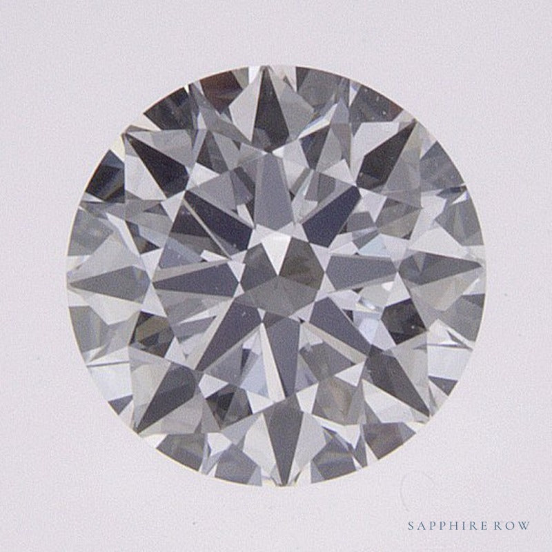 0.74 ct lab-grown diamond, round cut | Sapphire Row · cut6