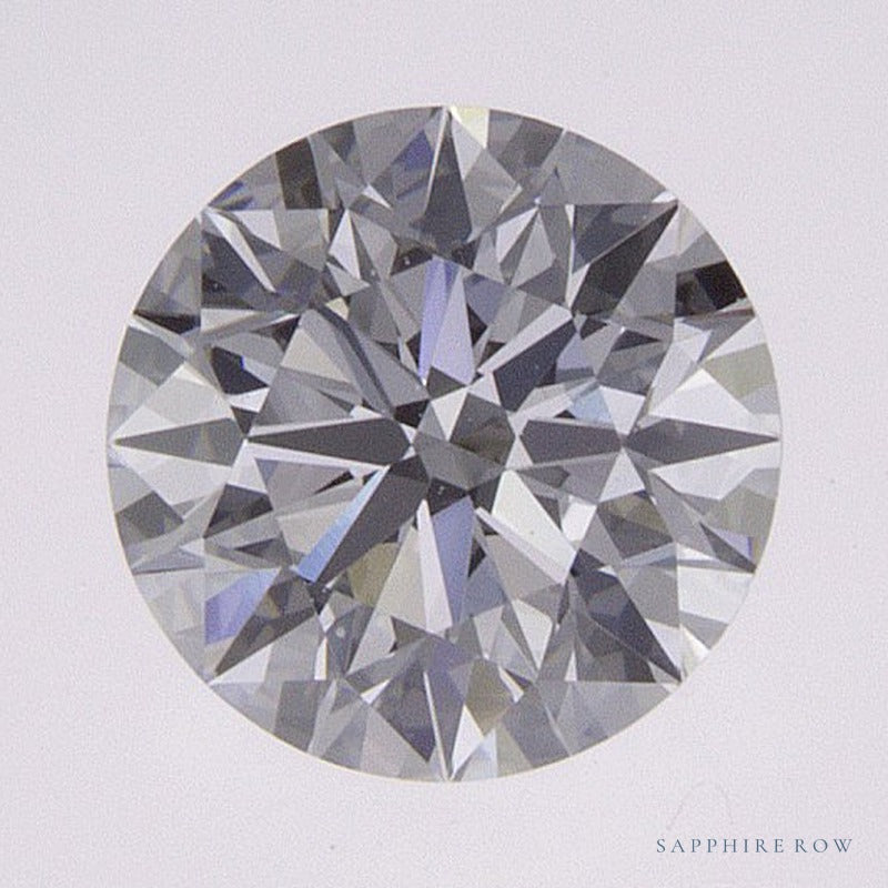0.74 ct lab-grown diamond, round cut | Sapphire Row · cut6