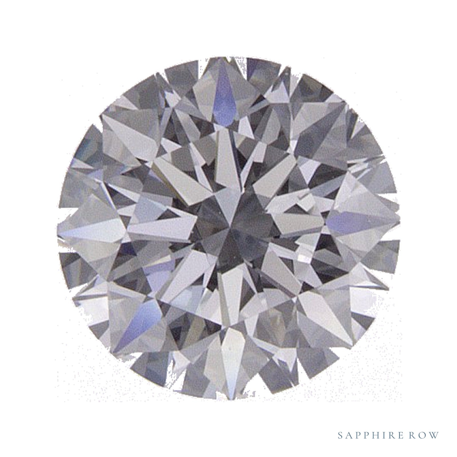0.74 ct Round Lab-Grown Diamond – D VVS1 — Sapphire Row · cut · cut3 · cut4