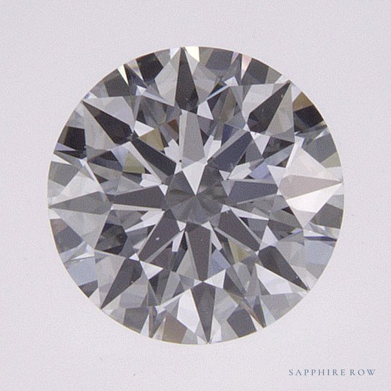 0.74 ct lab-grown diamond, round cut | Sapphire Row · cut6