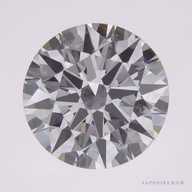 0.74 ct lab-grown diamond, round cut | Sapphire Row · cut6