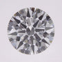 0.74 ct lab-grown diamond, round cut | Sapphire Row · cut7