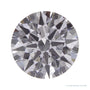 0.74 ct lab-grown diamond, round cut | Sapphire Row · cut4