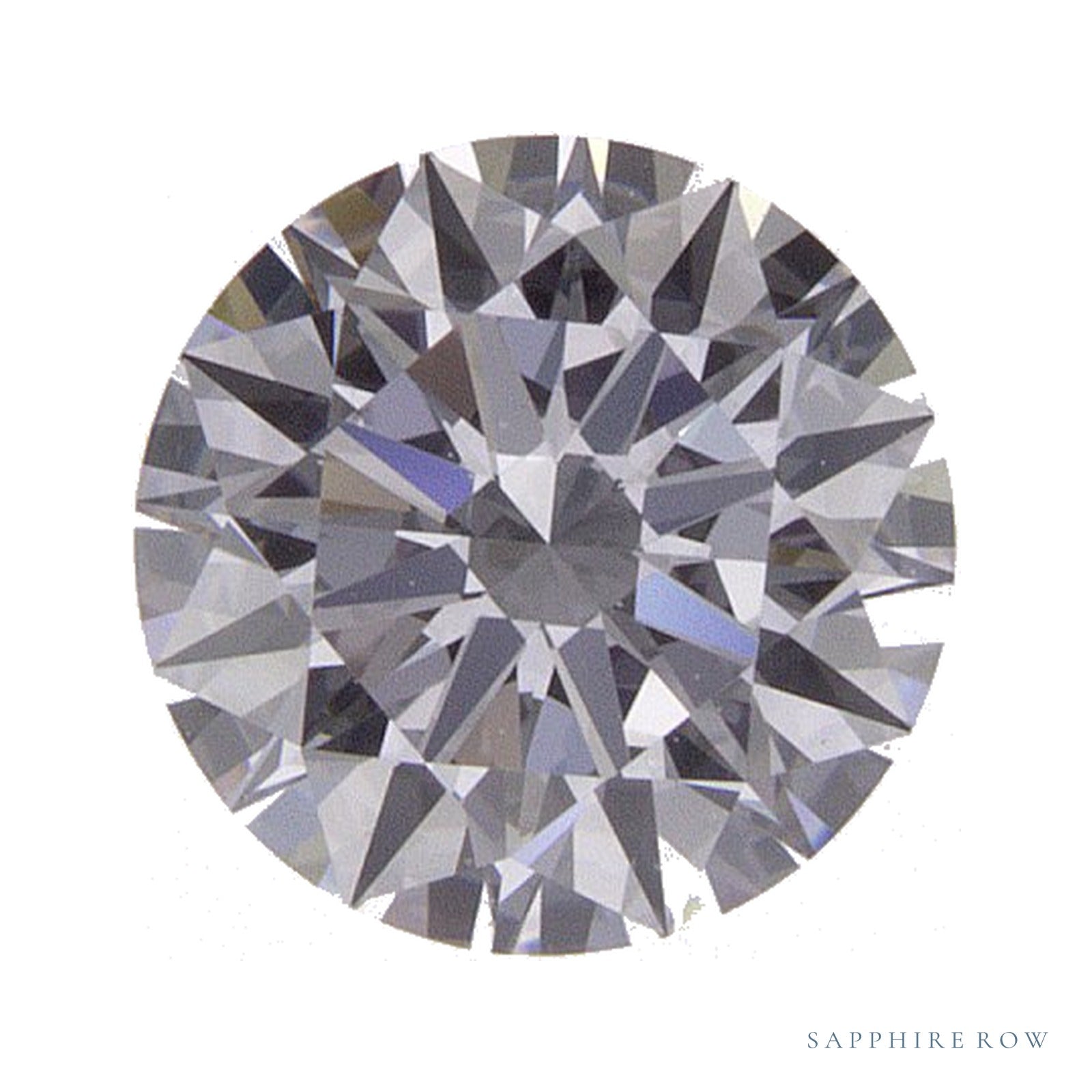 0.74 ct Round Lab-Grown Diamond – D VVS1 — Sapphire Row · cut · cut3 · cut4